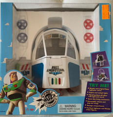 Buzz Lightyear Space Explorer Spaceship 1996 Thinkway Disney Pixar KB Toys NEW