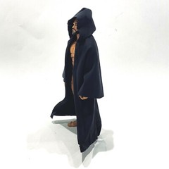 SU-R-BK: 1/12 scale Black Wired Fabric Robe for 6″ Star Wars Figure