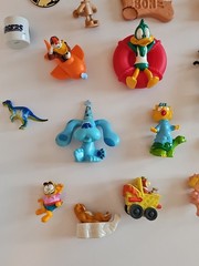 Misc. Toy Box Lot of Assorted Figures Garfield Little People & More