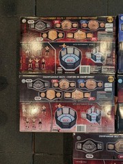 Jakks Pacific UFC 5 Foam Championship Belt Replicas. Rare! Complete Set Original