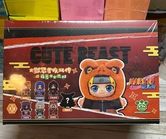 Top Toy Naruto Beast Party Sitting Series 2 Blind Box Vinyl Plush