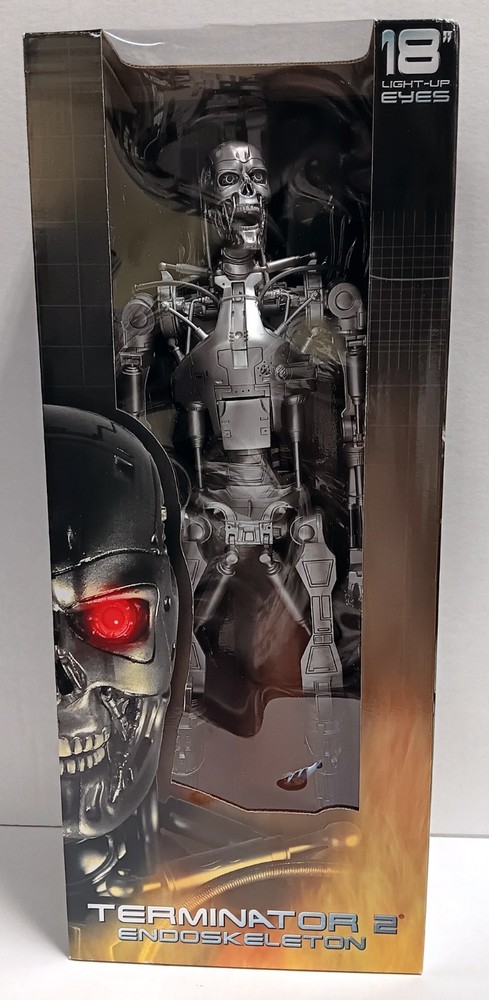 TERMINATOR 2 18″ ENDOSKELETON “LIGHT UP EYES” 1/4 SCALE FIGURE NECA UNOPENED