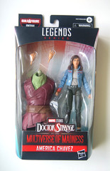 Marvel Legends Doctor Strange AMERICA CHAVEZ action figure! (2022 Rintrah BAF!)