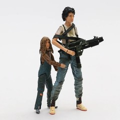NECA ALIEN 2 LT Ellen Ripley Newt Figure Giger Xenomorph Facehugger Aliens Preda