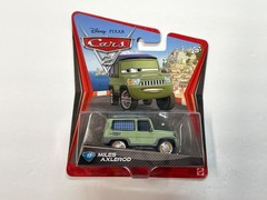 DISNEY PIXAR CARS 2 MILES AXLEROD COLLECTOR NO. 17