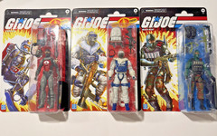 NEW Hasbro G.I. Joe Classified Series Retro Beach Head, Snow Serpent, Cobra Eel
