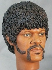 1:6 Custom Portrait of Samuel L. Jackson as Jules Winnfield from Pulp Fiction
