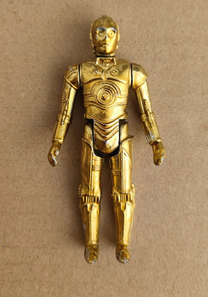 Star Wars Vintage Mexico Lili Ledy C3po Dull Gold Rare Variant Droid 80s