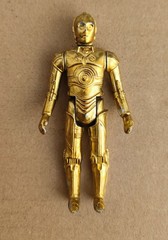 Star Wars Vintage Mexico Lili Ledy C3po Dull Gold Rare Variant Droid 80s