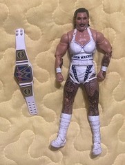 Mattel WWE Elite 110 Rhea Ripley Wrestling Action Figure With Belt Incomplete