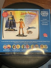 SUPER FRIENDS TV SHOW BATMAN & SCARECROW ACTION FIGURE SET DC DIRECT NEW MIB NOS