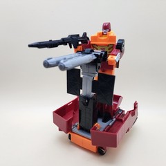 TRANSFORMERS G1 (Vintage 1986) RODIMUS PRIME 6″ Action Figure [NEAR COMPLETE]