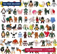 72 PCS Italian Brainrot Steal a Brainrot Toys, 1.8″ Tralalero Tralala Action Fig