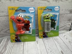 Sesame Street Mini Figures Complete Set Of 5