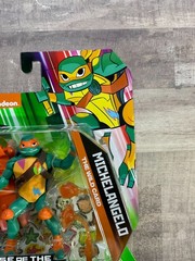 Rise Of The Teenage Mutant Ninja Turtles Michelangelo Wild Card Figure B1