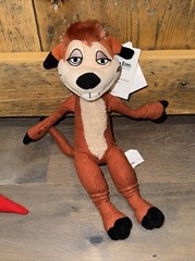 SET 6 Disney Store The Lion King Broadway Musical Bean Bag Plush TRICKSTER TIMON