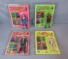 MAD MONSTER Series 1 8in Mego style Wolfman, Dracula, Mummy, Frankenstein NEW