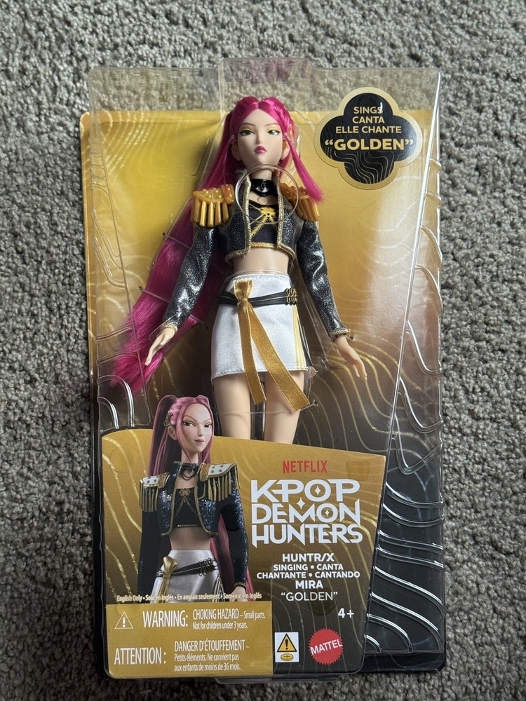 Mattel K-POP Demon Hunters Anime Mira Fashion Girl Singing 11″ Doll New READ