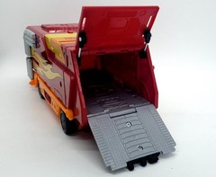 Transformers Kingdom Commander Class Rodimus Prime Trailer Incomplete 2021