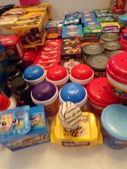 Shopkins Real Littles Branded Food~1″ Miniature~10 Random Pieces~Box Happy Face