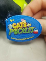 CEPIA CATS VS PICKLES 4″ BEAN-BAG PLUSH INKY EARL #209 NEW AR391