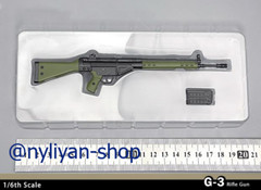 1/6 Male G3 Assault Rifle Gun Weapon Model Fit 12”Action Figure Model Toy