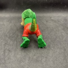 VTG 1985 Funny Foots Alligator Crocodile Grabber Pencil Hugger Figure Clip On 3