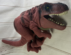 1996 Jurassic Park The Lost World T-Rex Dinosaur Full Body Hand Puppet Chomp Jaw