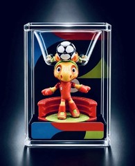 FIFA Licensed World Cup 2026 Mascot Figure Set w/ Display Cases – New/Sealed