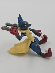 Mega Lucario Pokemon Action Figure 2015 5″ Tall Fully Articulated