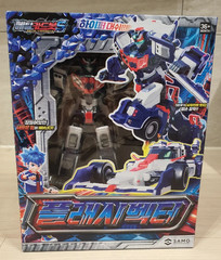 Metal Cardbot S FLASHVECTOR Flash Vector Transforming Robot F1 Formula Car