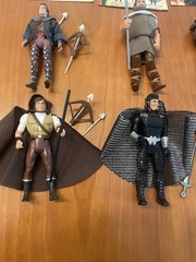 Vintage 1991 Kenner Robin Hood Prince of Thieves Action Figure & Accessories-6!