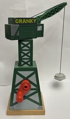 Thomas Friends Wooden Railway Train Tank Cranky the Crane 2012 Mattel B15