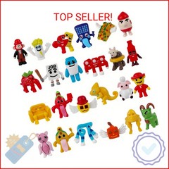 Mushplushies 24PCS Italian Brainrot Steal a Brainrot 67 Toys, 1.8″ Brain Rot Act