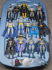 Mixed Batman Figure Lot Modern DC Comics Loose Some Rare Flaws