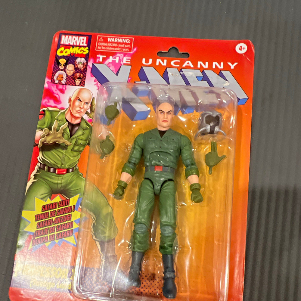 Marvel Comics X-Men Professor X Safari Suit Action Figure w/ Hands