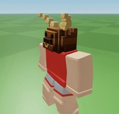 Roblox Toy Code – 8-Bit Minotaur Head (Delivered Digitally)