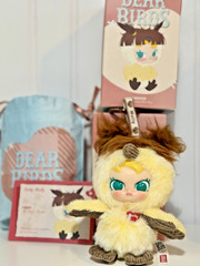 Pop Mart Dear Birds Series – Baby Molly My Sweet Trouble Plush Keychain – Open
