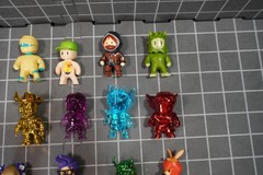 Lot of 20 Stumble Guys Mini Figures Rares Metallic Translucent DIRAMIX