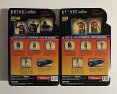Mezco Batman The Animated Series 5 Points Action Figure Set of 2 NEW