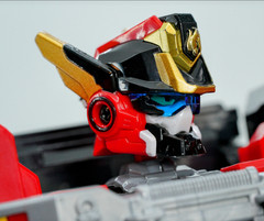Metal Cardbot S FLAMENOVA Transformer Robot Fire Car Korean Toy