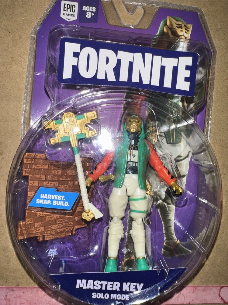 Fortnite Master Key 4″ Action Figure 2020 Solo Epic Video Games Jazwares