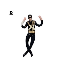 Michael Jackson Cosplay Doll Plush Stuffed Figure Abstract Joint Mobility Toy US