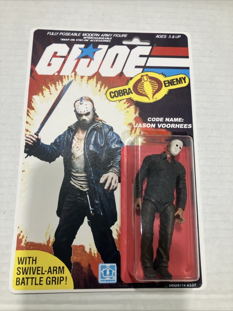 Gi Joe Custom Figure Jason Voorhees Friday The 13th