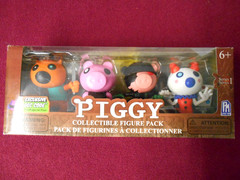 PIGGY Roblox Collectible 4 Figure Pack – Series 1 with DLC Code – New