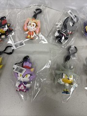Sonic the Hedgehog Figural Bag Clip Series 2 Monogram Complete Set Infinite