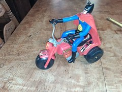 Vintage Batman Acrobat Cycle Motorcycle stunt Works