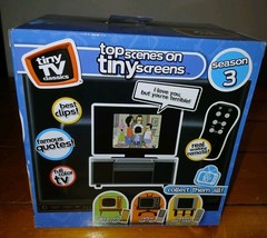 Bobs Burgers Tiny TV Classics Real Working TV & Remote Season 3 Clips New