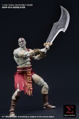 In Stock SIGMA STUDIOS GOW-01A The God Kratos Ghost of War 1/12 Action Figure