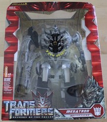 NEW/DAMAGED BOX Transformers Revenge of Fallen ROTF Leader Class Megatron 2008